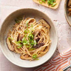 Mushroom-miso Pasta