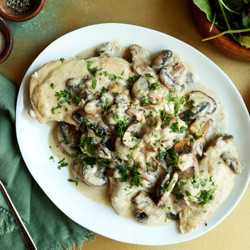 Julia Child Supremes De Volaille Aux Champignons (chicken Breast