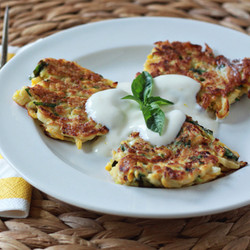 Crookneck Squash Fritters