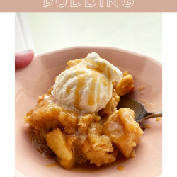 Caramel Apple Pie Bread Pudding