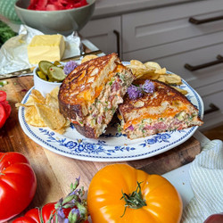 Chili Honey Tuna Melt (without Mayo)