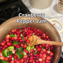 Cranberry Pepper Jam