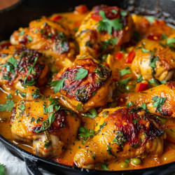 Spicy Brazilian Coconut Chicken