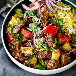 Slow Cooked Summer Beef Stew
