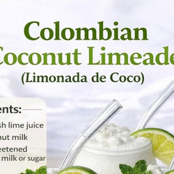 Colombian Coconut Limeade (limonada De Coco)