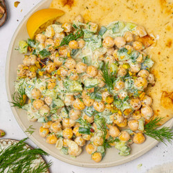 Tzatziki Chickpea Salad