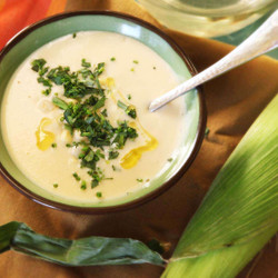 Pressure Cooker Corn Soup Recipe
