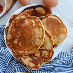 Gluten Free Cottage Cheese Pancakes