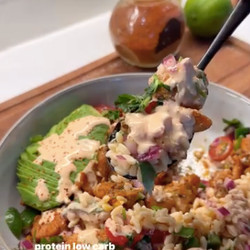 Chipotle Chicken &amp; Rice Bowl