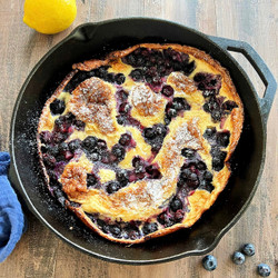 Blueberry Lemon Dutch Baby