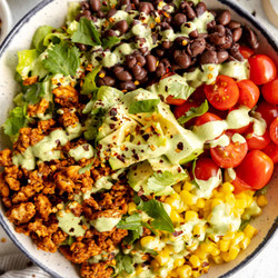 Turkey Taco Salad Recipe (healthy)