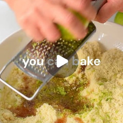 Key Lime Cookies (healthy, No Gluten, No Refined Sugar)