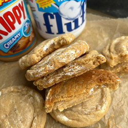 Peanut Butter And Fluff Cookies