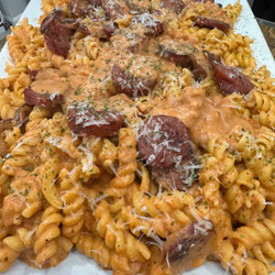 Creamy Smoked Sausage Pasta