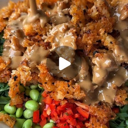 Crispy Rice Salad