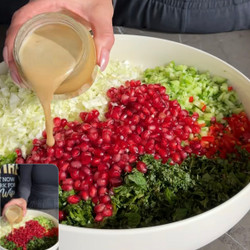 Colorful Chopped Salad With Creamy Tangy Dressing