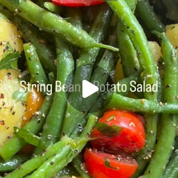 String Bean And Potato Salad