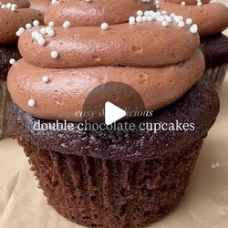 Double Chocolate Cupcakes