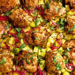 Chicken and Potato Traybake