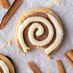 Crumbl Cinnamon Swirl Cookies