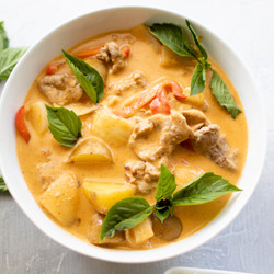 Thai Panang Curry With Pork