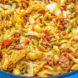 The Best Fried Cabbage