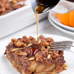 Pumpkin French Toast Casserole