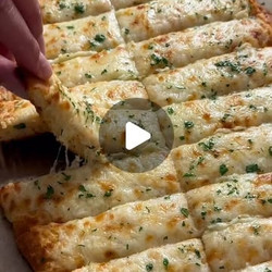 Cheesy Garlic Breadsticks