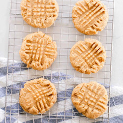 Sourdough Peanut Butter Cookies