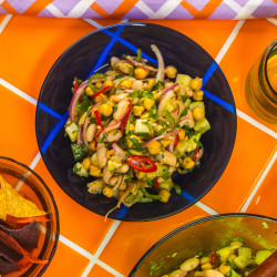 Marinated Bean Salad.  /   East Coast Andy