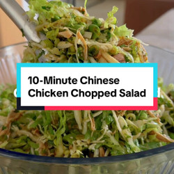 10-minute Chinese Chicken Chopped Salad