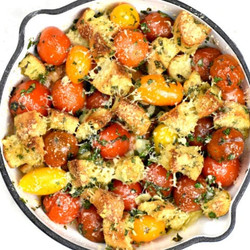 Cherry Tomato Gratin