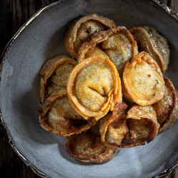 Homemade Vegan Dumplings Recipe - Kimchi Mandu