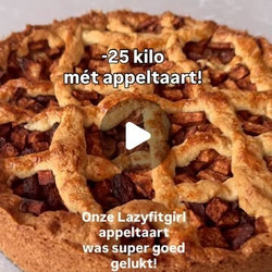 Lazyfitgirl Appeltaart