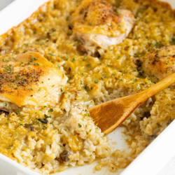 Easy Chicken And Rice Casserole