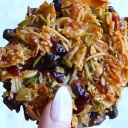 Pistachio, Orange &amp; Cranberry Florentines