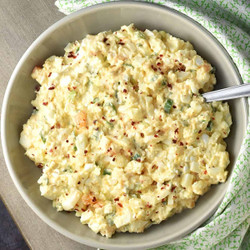 Simple Cottage Cheese Egg Salad
