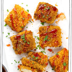 Vegan Hot Honey Tofu
