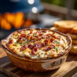 Chicken Bacon Ranch Queso