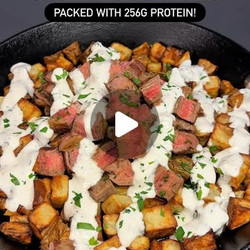 Crispy Garlic Parm Steak Fries