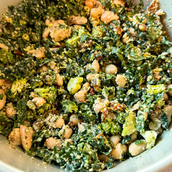 Chopped Broccoli Pesto White Bean Salad