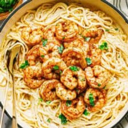 Shrimp Alfredo