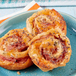 Ham And Cheese Pinwheels