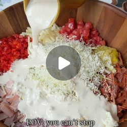 The Ultimate Italian Grinder Pasta Salad