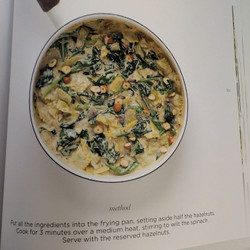 Ravioli with Spinach and Hazelnuts