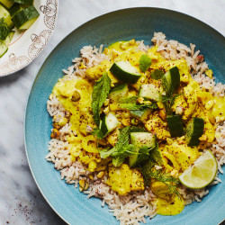 Persian Chicken With Turmeric And Lime