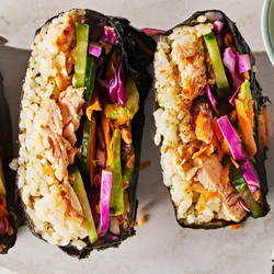 Sushi Sandwiches (onigirazu)