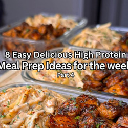 8 Easy Delicious High Protein Meal Prep Ideas For The Week