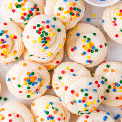 2 Ingredient Cloud Cookies