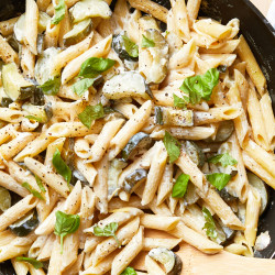 One-pot Creamy Zucchini Pasta